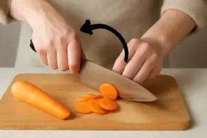 Come si usa il coltello chef correttamente? Migliora la sicurezza evitando tagli imprecisi