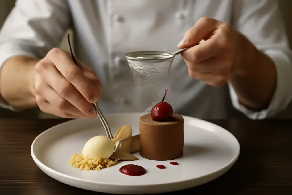Tecniche di impiattamento della pasticceria moderna: dettagli che fanno la differenza