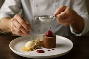 Tecniche di impiattamento della pasticceria moderna: dettagli che fanno la differenza