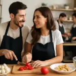 Corso di cucina per coppie: i vantaggi che portano anche a tavola