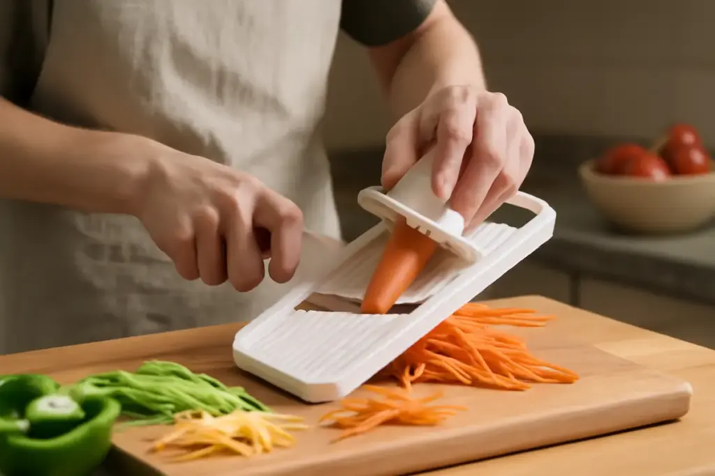 Tagliare le verdure a julienne: la soluzione pratica per ottenere strisce sottili e regolari