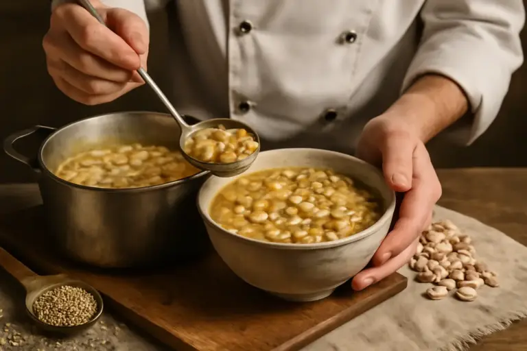 Zuppa di orzo e fagioli friulana: il trucco degli chef per una consistenza rustica senza grumi