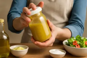 Emulsionare la vinaigrette: la tecnica veloce che mantiene il condimento omogeneo più a lungo