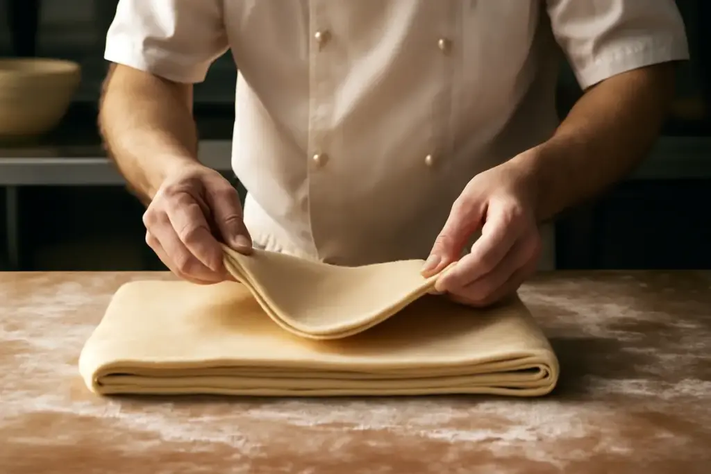 Sfoglia croccante come in pasticceria: i passaggi segreti della sfogliatura a mano